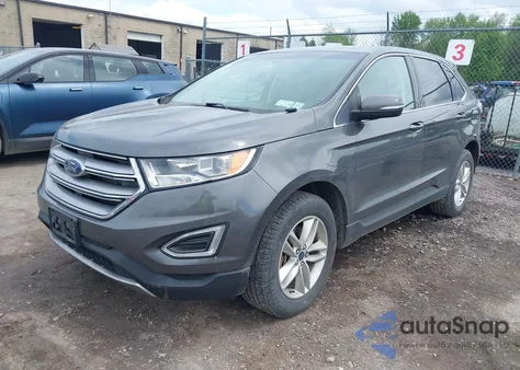 2018 Ford Edge Sel из США, поврежденный, VIN 2FMPK4J83JBC45715